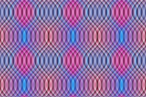Papel de parede ondulado em duas cores