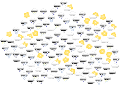 Wetter-Symbole-Bild