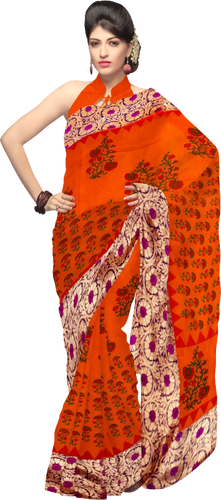 Jeune fille en sari