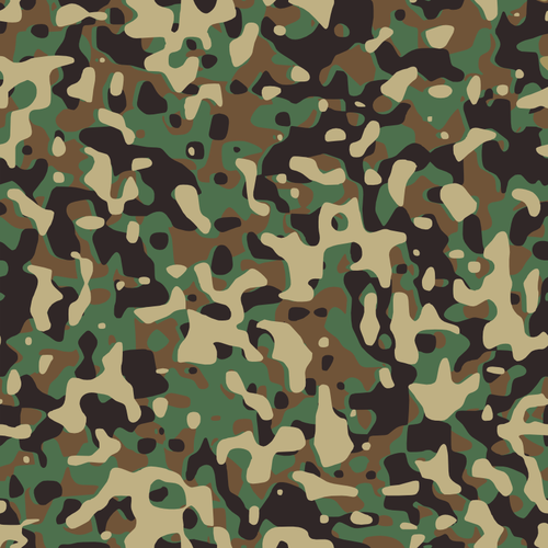 Camouflage-Muster-Vektor-Bild