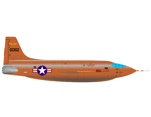 طائرة برتقالية