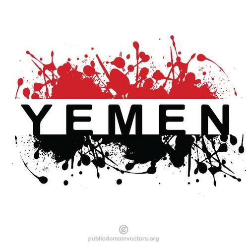 Símbolo de la bandera de Yemen