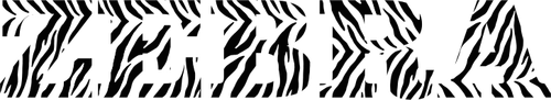 Zebra typografii
