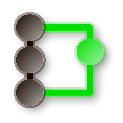 Pictogramafbeelding vector QGit