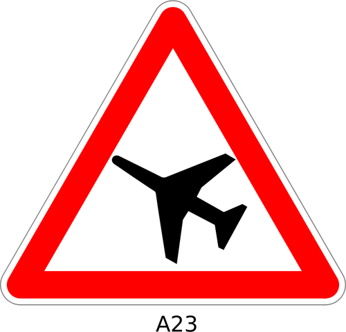 Bandara tanda vektor