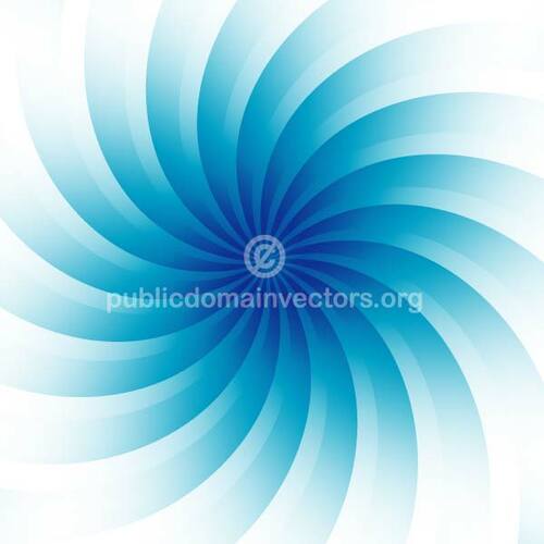 Blue spiral graphics vector