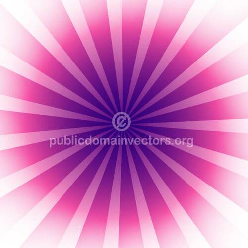 Abstracte roze radiale balken vector