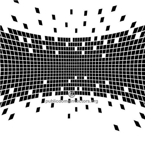 Modèle en mosaïque des graphiques vectoriels