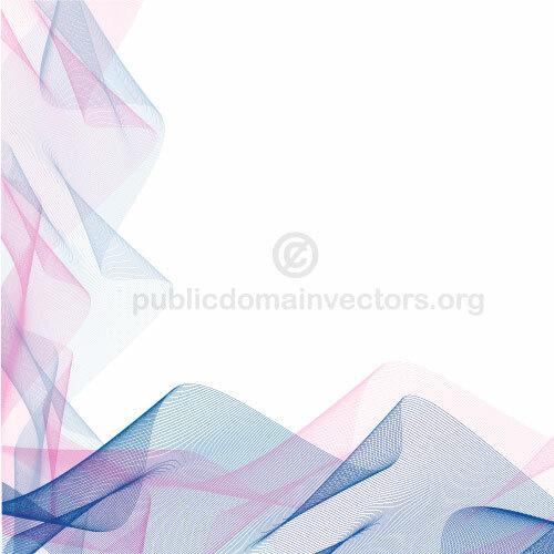 Abstract vector fließende Linien