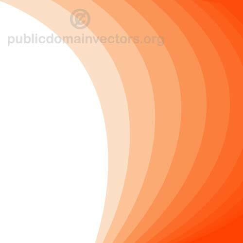 Rozložení stránky vektor v oranžové barvě