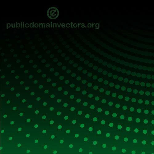 Fondo verde vector con patrón punteado