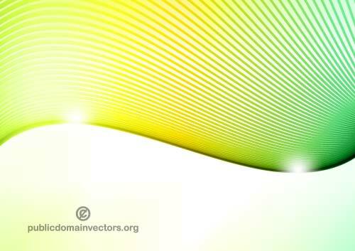 Geel-groen abstract vector