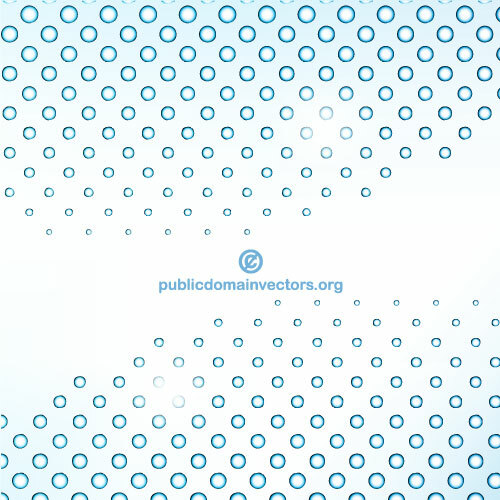 Blue dotted pattern vector