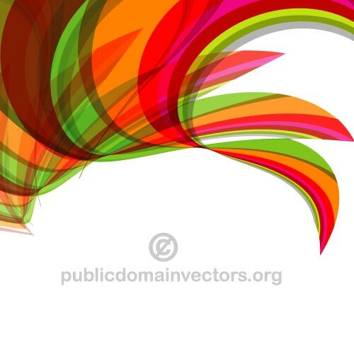 Vector diseño de colores brillantes