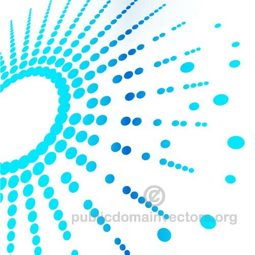 Vector de tipar semiton circulare