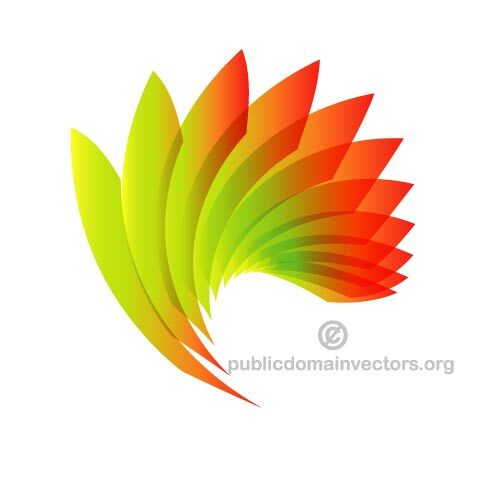 Colorful abstract vector design