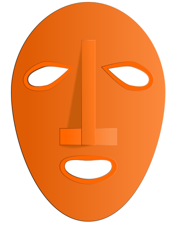 Traditional African mask