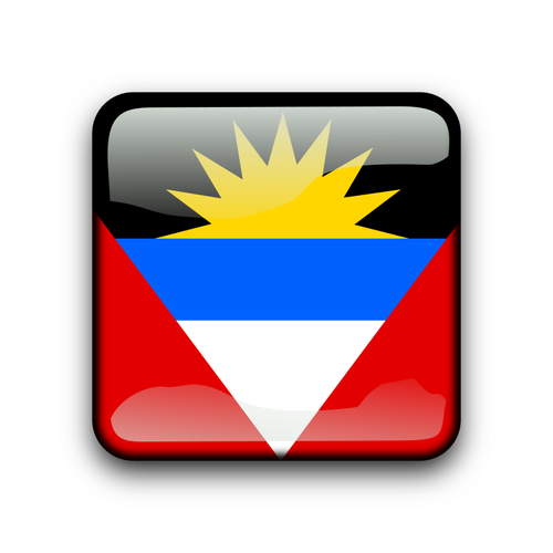 Antigua and Barbuda flag button