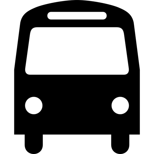 Semn de staţia de autobuz vector illustration