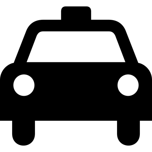 AIGA-Taxi-Schild-Vektor-Bild