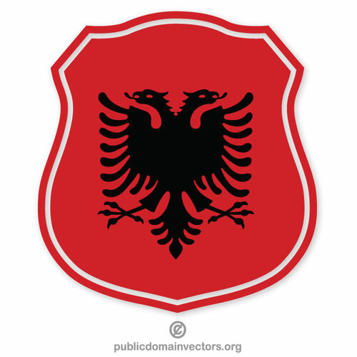 Stemma della bandiera albanese