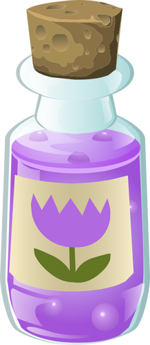Alkimia ungu botol