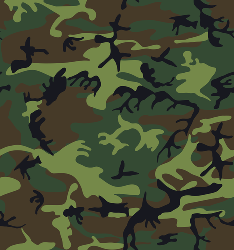 Camuflaje ejército impresión vector de la imagen