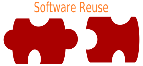 Programavbildning återanvändning logotypen vektor
