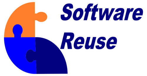 Software reuse sign vector illustration