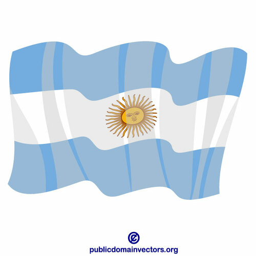 Argentinská národní vlajka