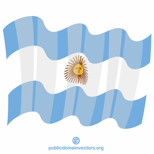 Argentina sventola bandiera