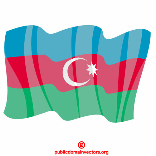 L’Azerbaïdjan agite son drapeau