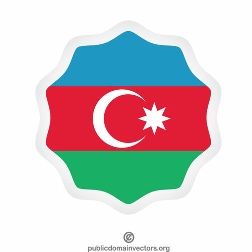 अज़रबैजान राष्ट्रीय ध्वज प्रतीक