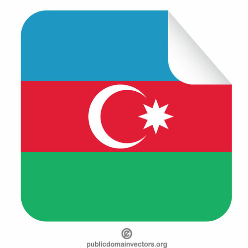 Peeling autocolant Azerbaidjan pavilion