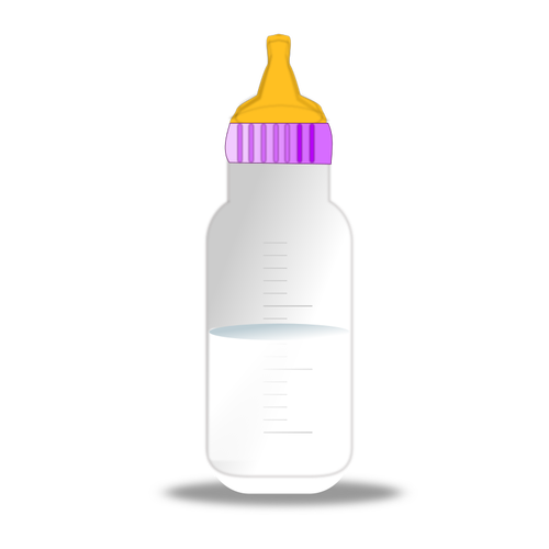 Butelka mleka dla niemowląt