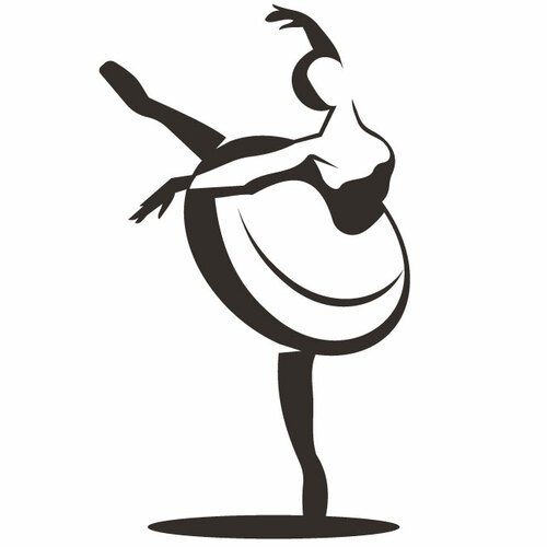 Balerina de balet Silhouette clip art