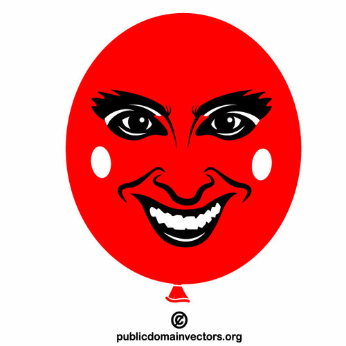 Gráficos de vetor de balão vermelho