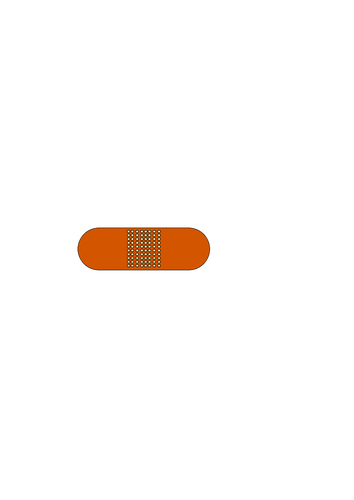 Image vectorielle bandage en plastique