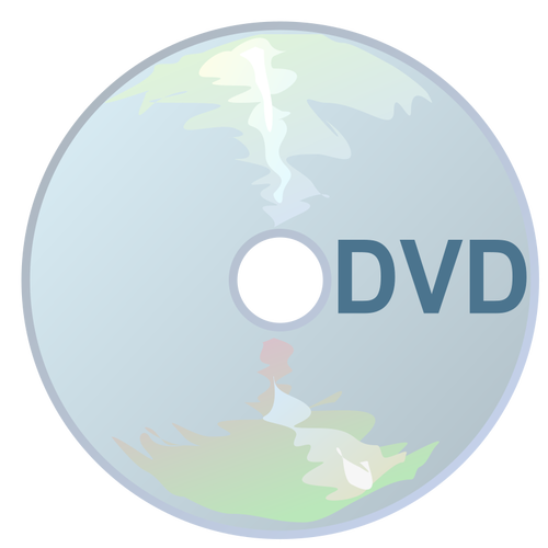 DVD 아이콘의 벡터 그래픽