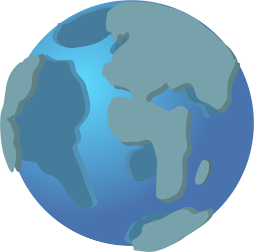 GLobe icône vector clipart