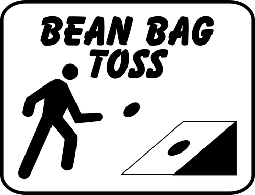 Bean bag toss znamení