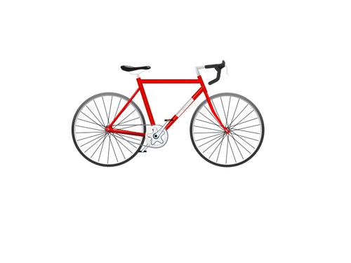 Image de vélo rouge