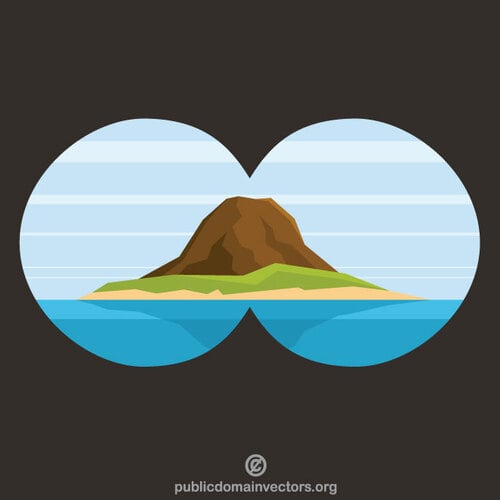 جزيرة بركانية