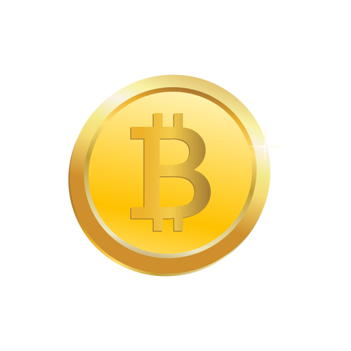 Bitcoin vector illustrasjon