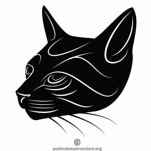 Kara kedi kafa