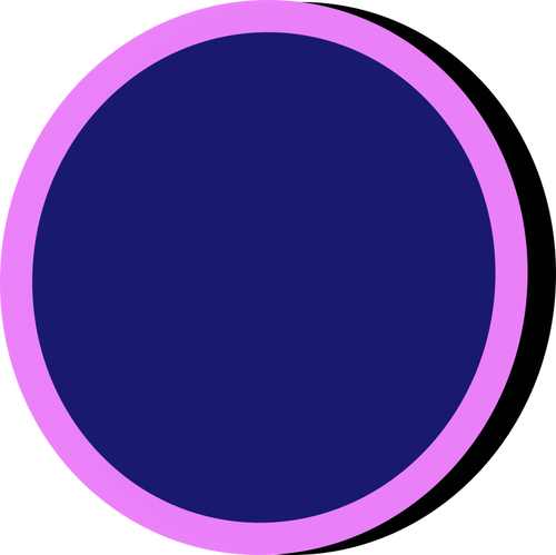 青とピンクのボタン