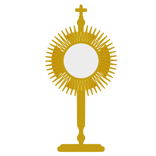 Blessed Sacrament vektör çizim