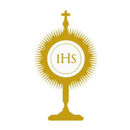 Het Heilig Sacrament vector afbeelding