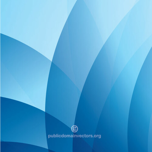 Abstract blue shapes background