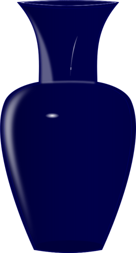 青い花瓶
